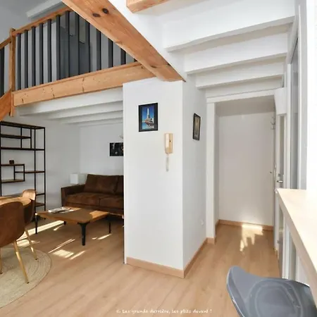 شقة La Mezzanine 5 Pers Classe 3 Etoiles, Royan- Centre 300 M Foncillon رويا