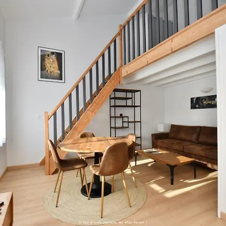 Apartament La Mezzanine 5 Pers Classe 3 Etoiles, Royan- Centre 300 M Foncillon Royan